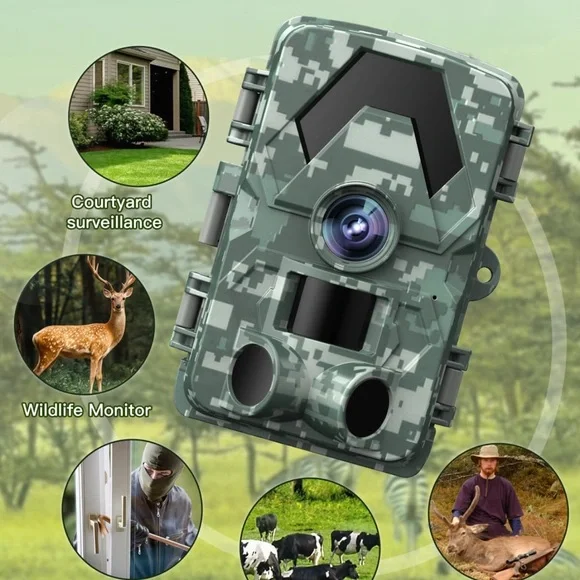 5K Ultra HD Camouflage Trail Camera